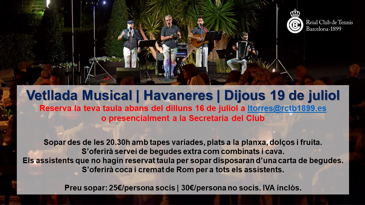 No te pierdas la velada musical de las Habaneras