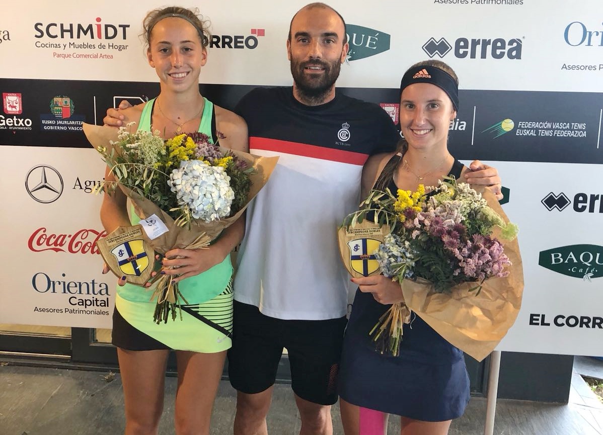 Guio Maristany y Marina Bassols, finalistas en dobles del ITF 25.000$ de Getxo Guio Maristany y Marina Bassols, finalistas en dobles del ITF 25.000$ de Getxo