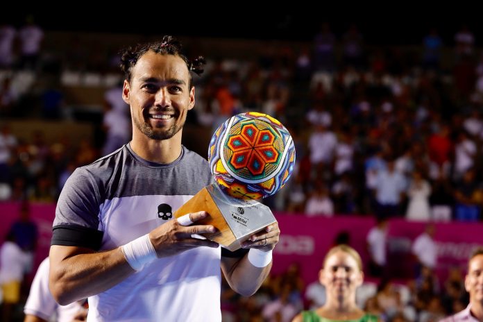 Fognini gana en Los Cabos su primer título ATP en pista dura Fognini gana en Los Cabos su primer título ATP en pista dura