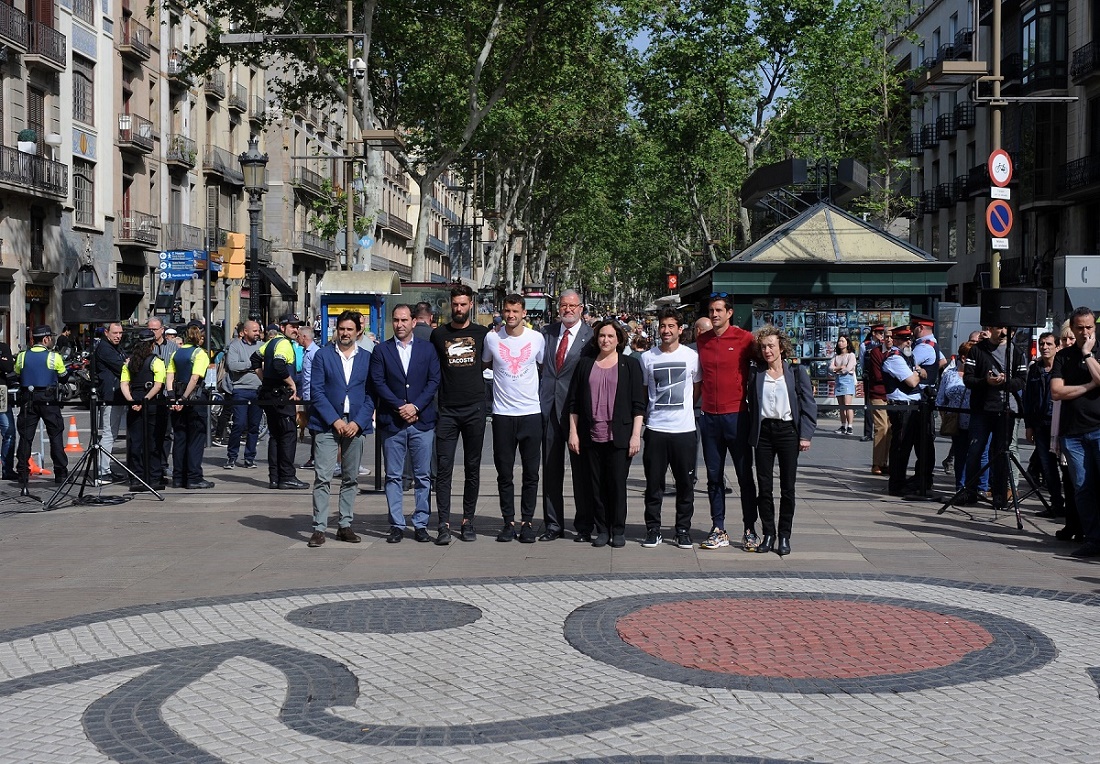 Un año con La Rambla de Barcelona siempre presente