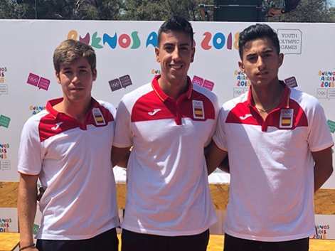 Nicolás Álvarez participa en los Juegos Olímpicos de la Juventud en Buenos Aires