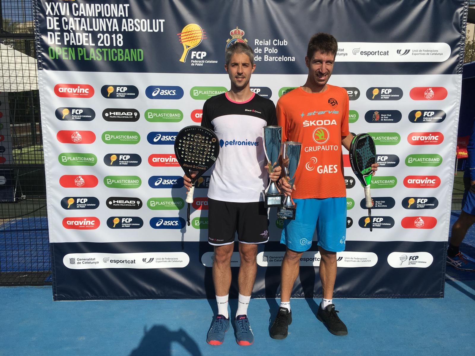 Enric Sanmartí alcanza su duodécimo Campeonato de Catalunya Absoluto de Pádel Enric Sanmartí alcanza su duodécimo Campeonato de Catalunya Absoluto de Pádel