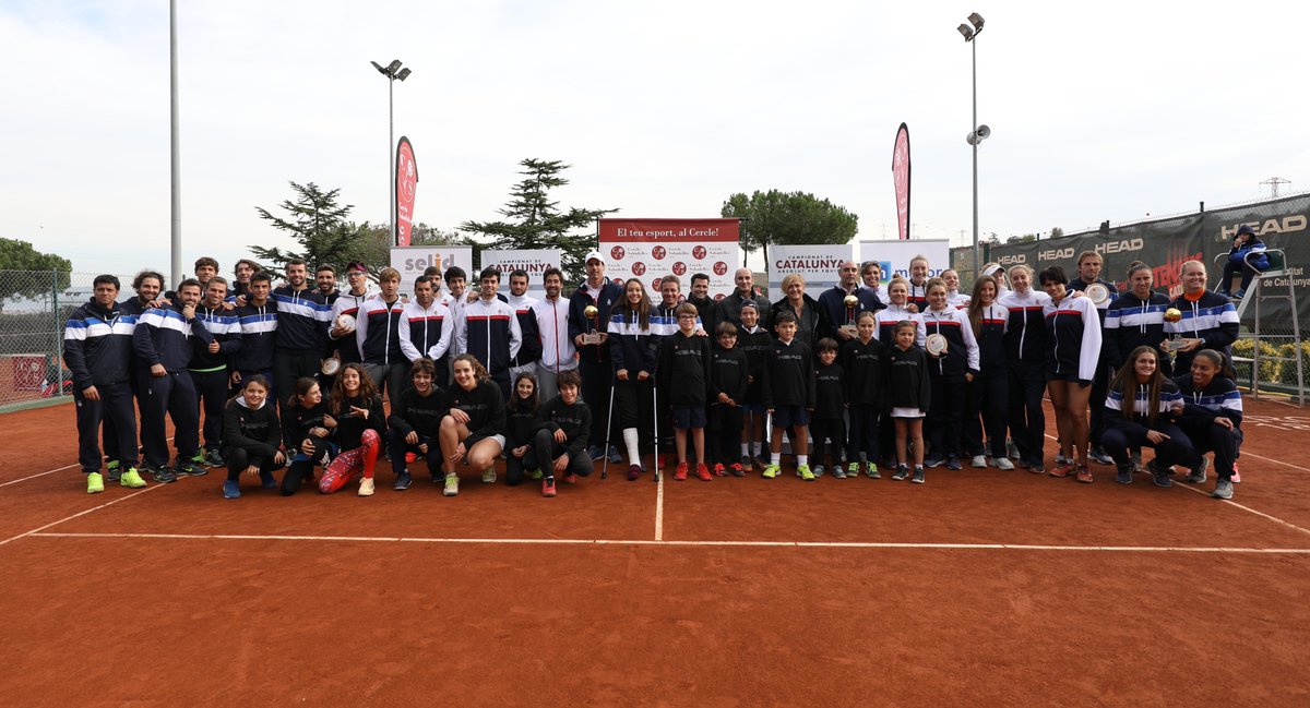 Els Equips Absoluts masculí i femení de l’RCTB-1899, finalistes del Campionat de Catalunya Absolut per Equips 2018