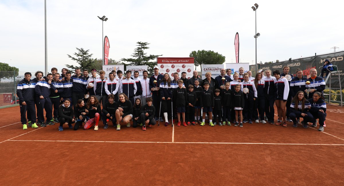 Els Equips Absoluts masculí i femení de l’RCTB-1899, finalistes del Campionat de Catalunya Absolut per Equips 2018 Els Equips Absoluts masculí i femení de l’RCTB-1899, finalistes del Campionat de Catalunya Absolut per Equips 2018