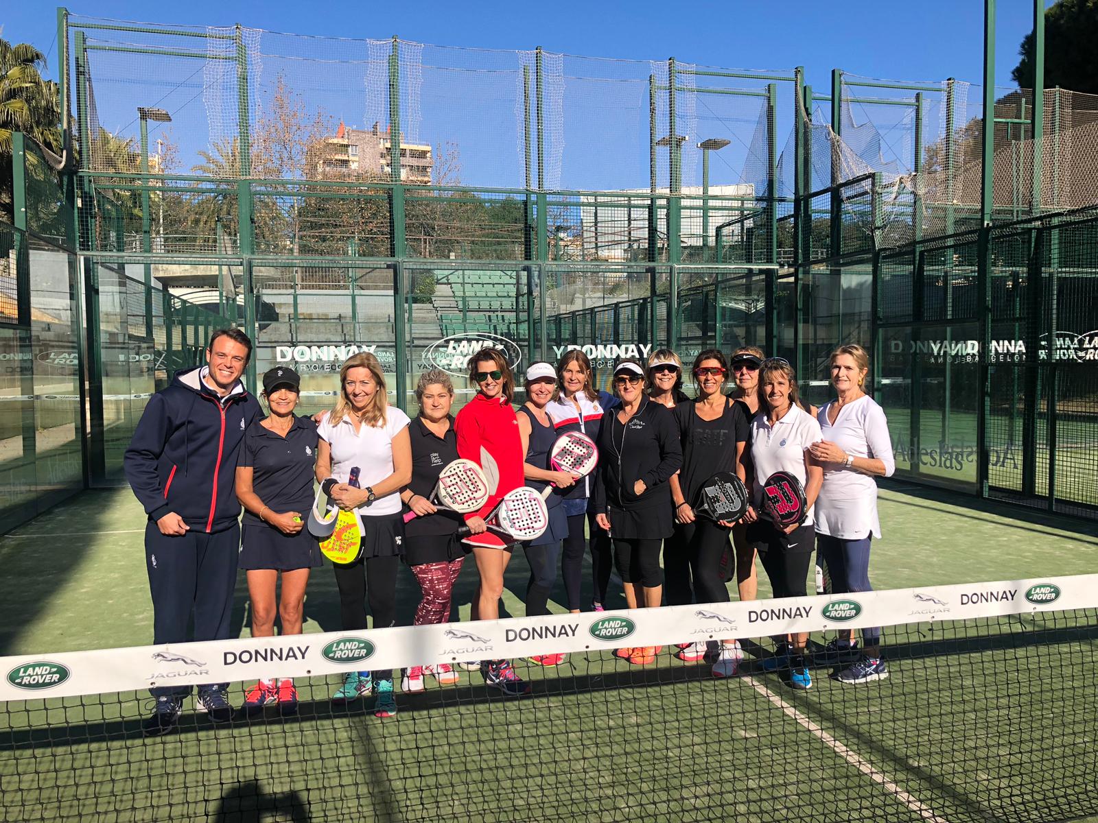 Disputado un Interclubs de pádel amistoso en el David Lloyd Club Turó