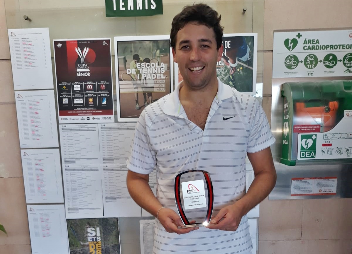 Alfonso Fernández, ganador de la primera prueba de la Copa Catalunya +30 Alfonso Fernández, ganador de la primera prueba de la Copa Catalunya +30