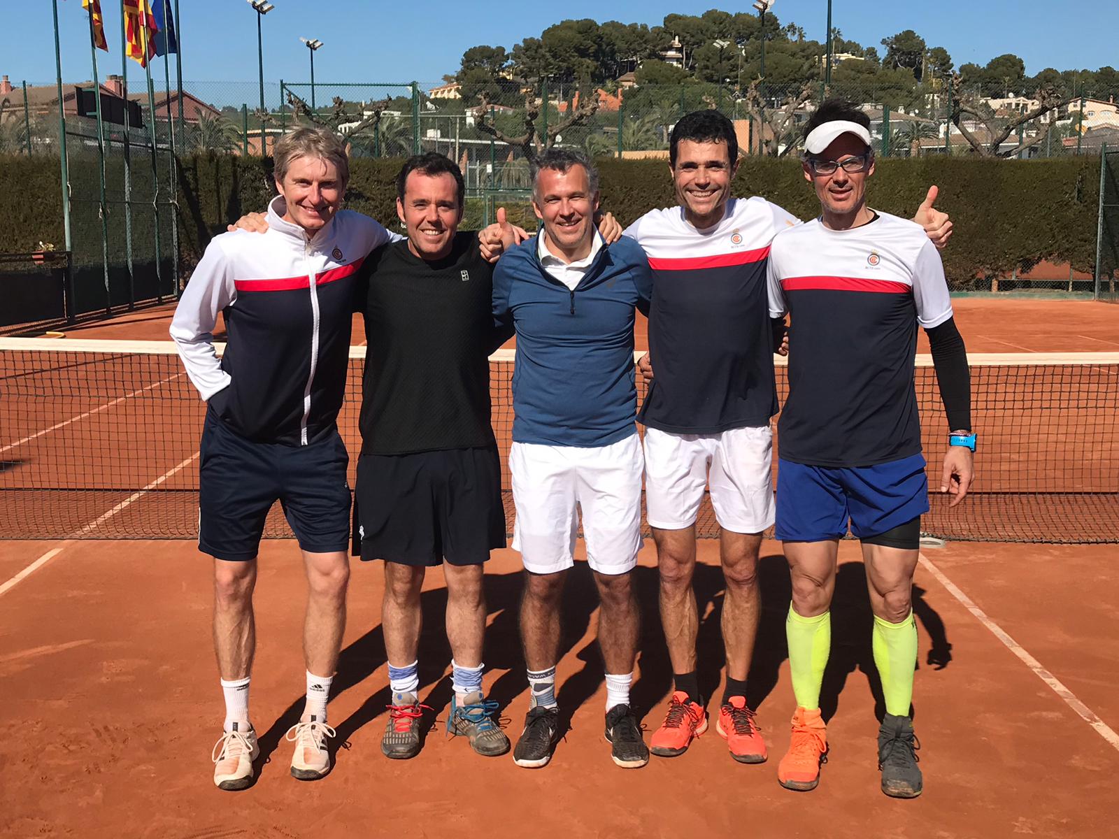 El RCTB-1899, finalista del Campeonato de Cataluña +40 masculino