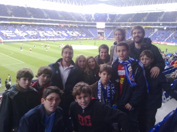 Visita al estadio de Cornellà para ver el empate entre Español y Mallorca Visita al estadio de Cornellà para ver el empate entre Español y Mallorca