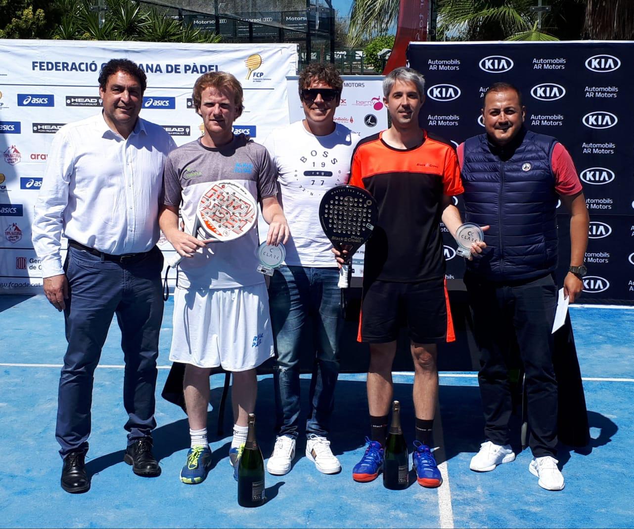 Enric Sanmartí y Jordi Juan, campeones del Gran Slam Clark Pádel Wellness