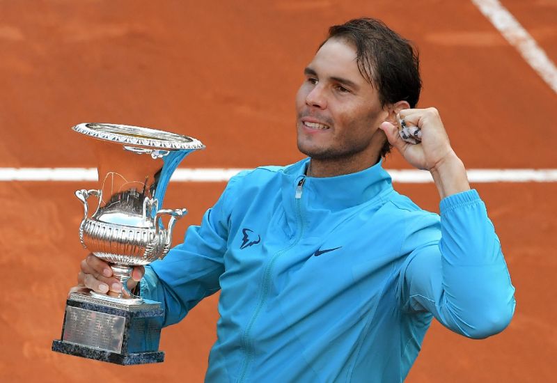 Rafa Nadal, campeón del Masters 1.000 de Roma