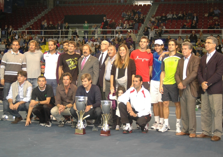 El tenis español se vuelca con Andrés Gimeno El tenis español se vuelca con Andrés Gimeno