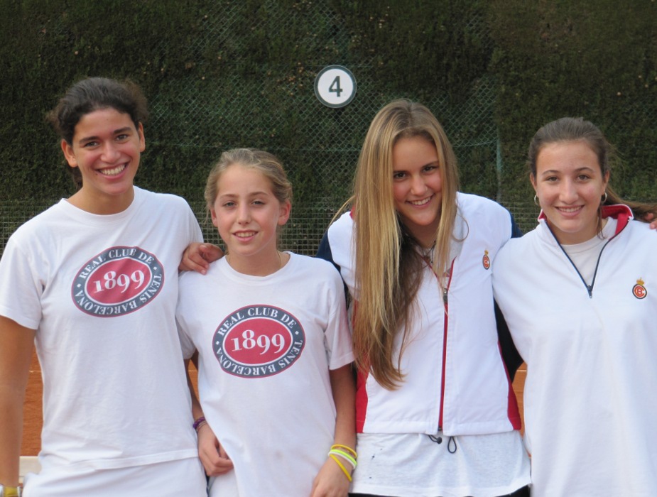 El equipo cadete femenino B, Cmpn de Cataluña El equipo cadete femenino B, Cmpn de Cataluña