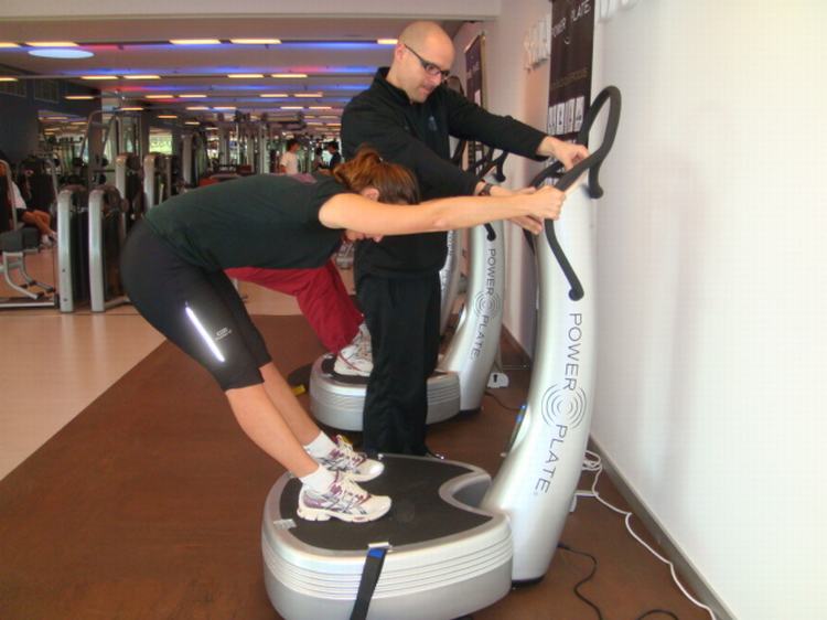El Power-Plate, en el Sport Center