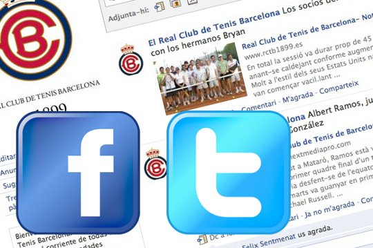 Facebook i Twitter a la web Facebook i Twitter a la web
