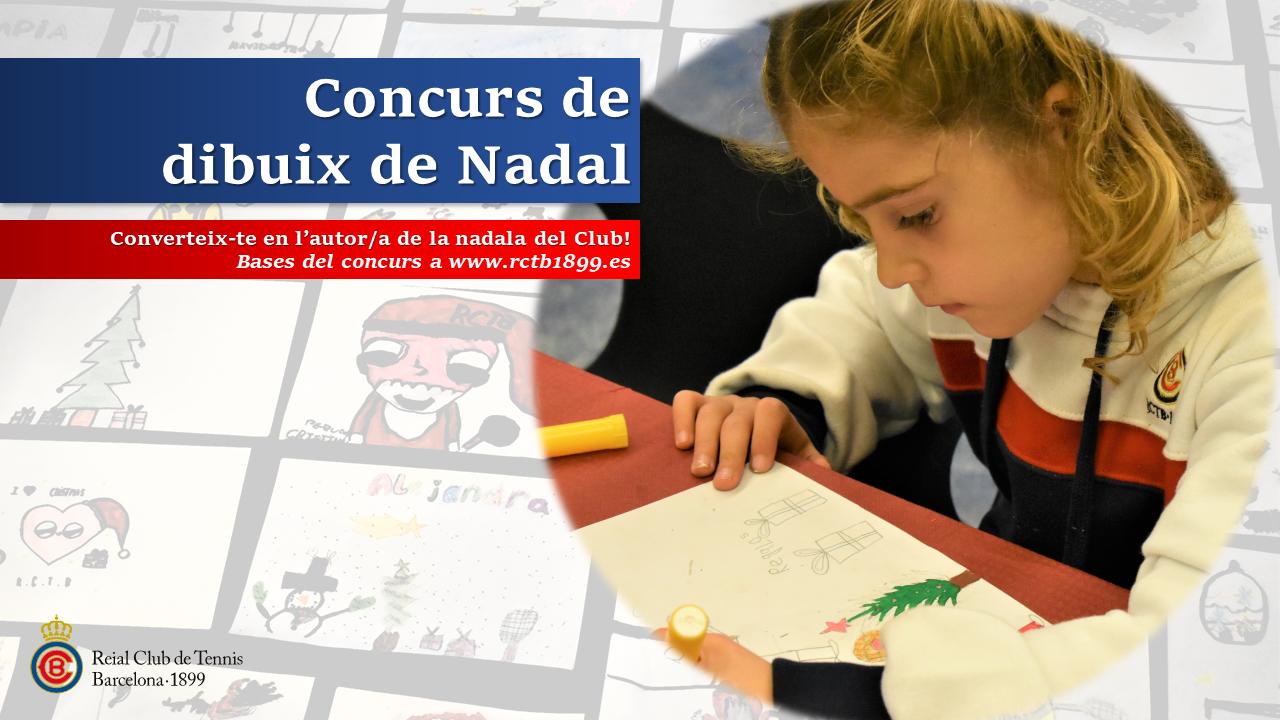 Concurs de dibuix de Nadal: Converteix-te en l’autor/a de la nadala del Club!