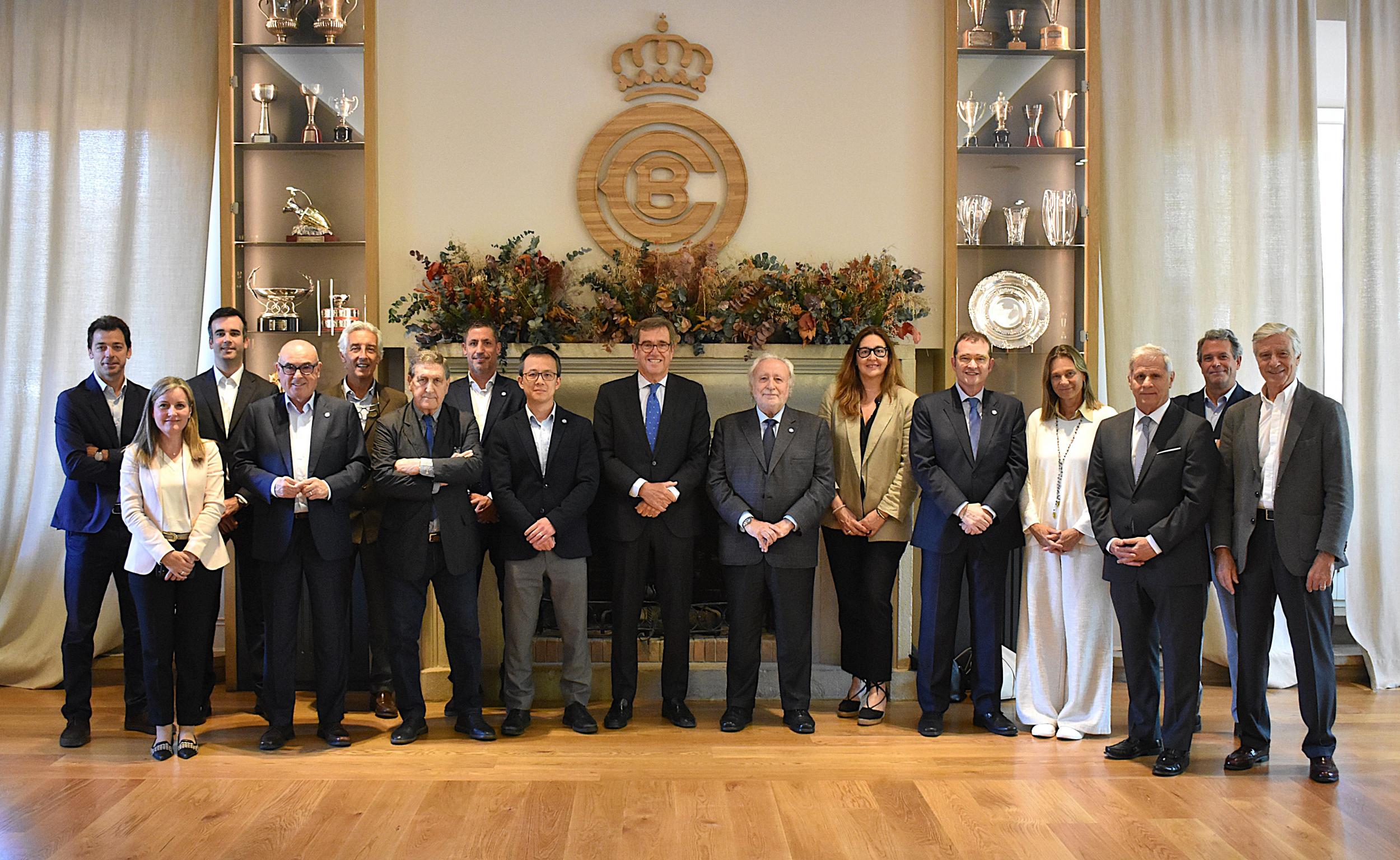 Trobada institucional entre l’RCTB-1899 i el RCD Espanyol