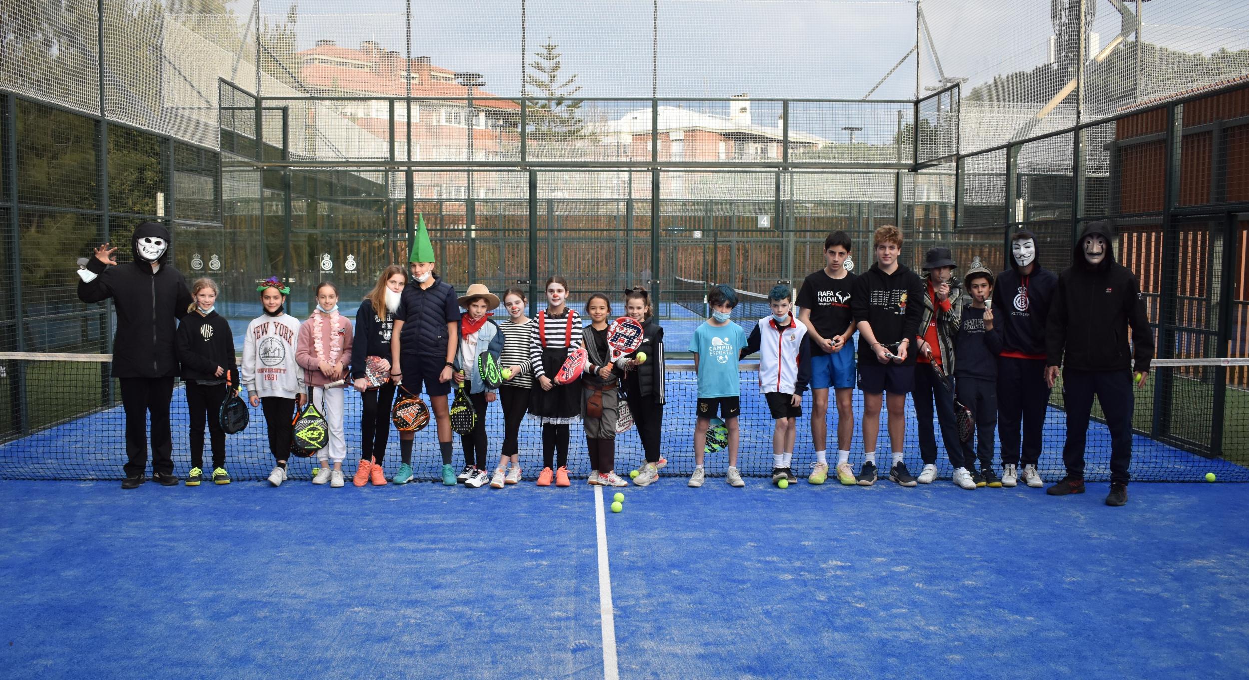 Jornada de carnestoltes infantil a les pistes de pàdel