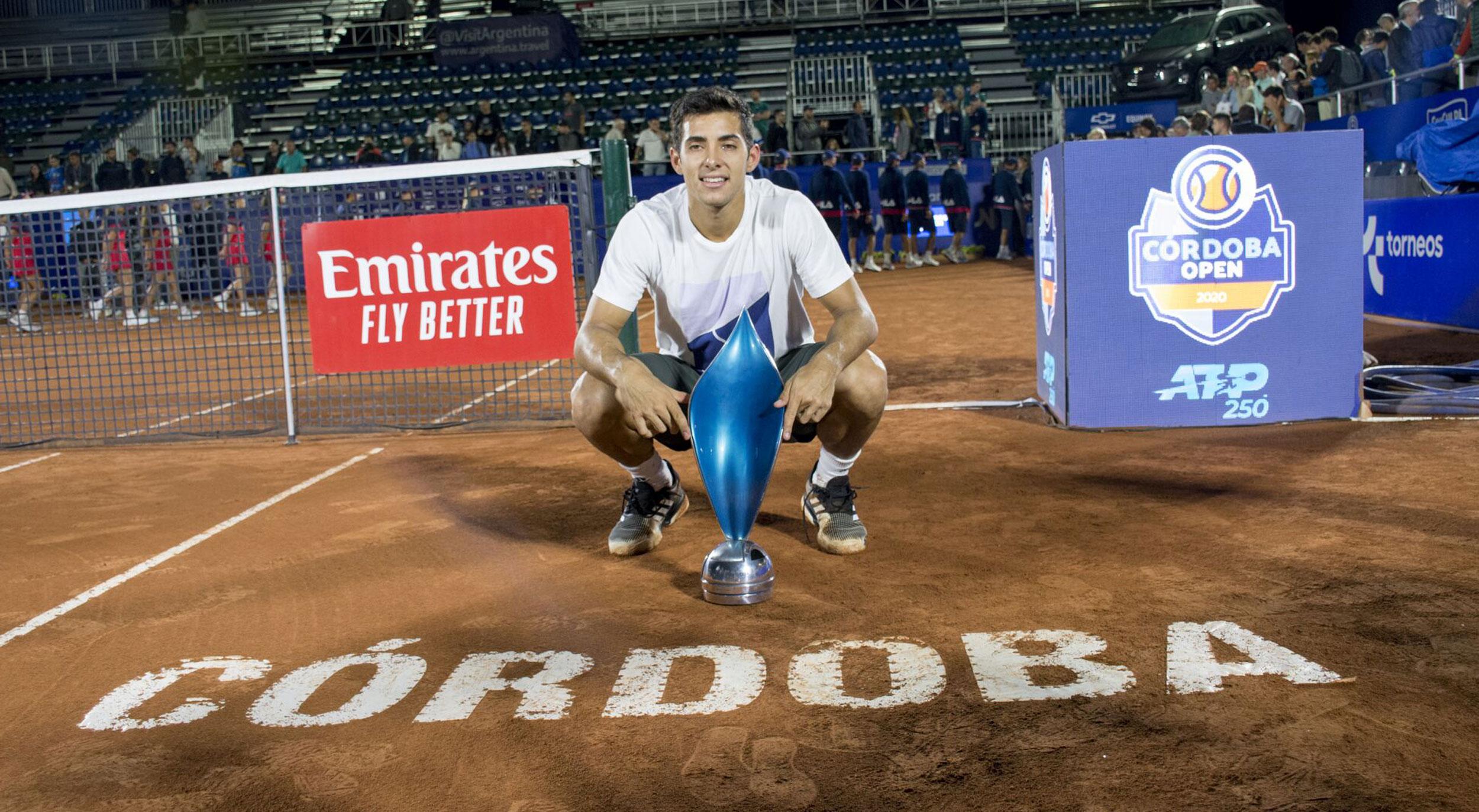 Cristian Garín, campió de l’ATP 250 de Córdoba