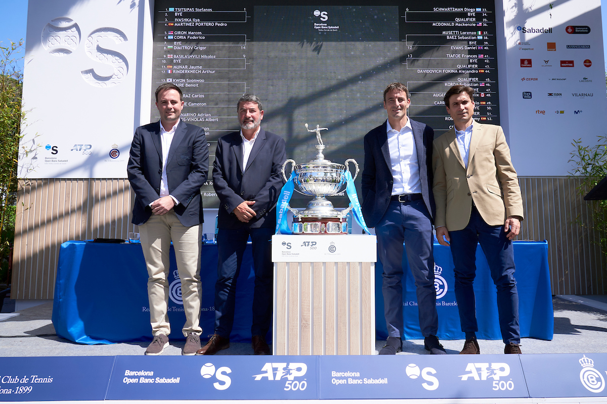 Sortejat el quadre final del Barcelona Open Banc Sabadell - 69è Trofeu Conde de Godó