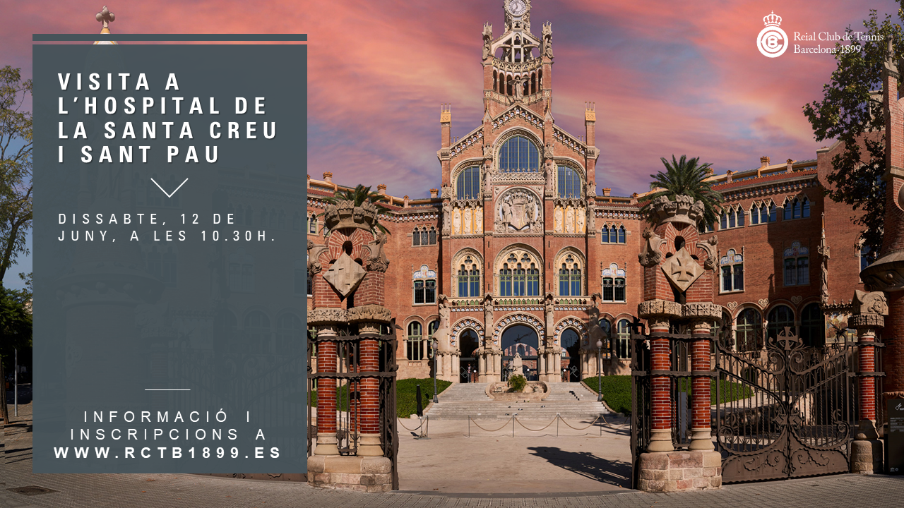 Vine a conèixer l’Hospital de la Santa Creu i Sant Pau