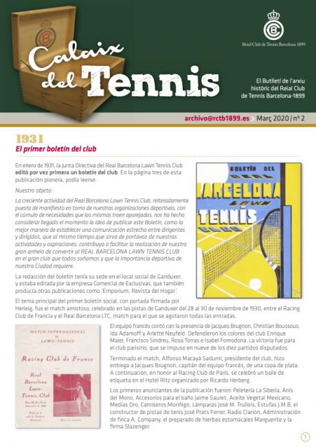 Calaix del Tennis n°2