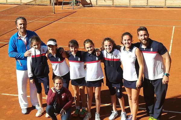 Campeonas de Cataluña infantil