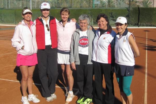 L'equip Sènior Femení +45, Campió de Catalunya