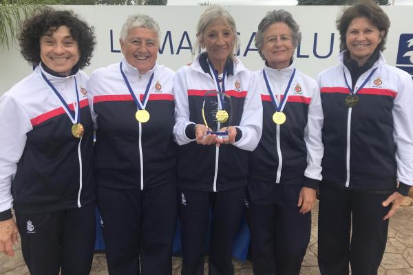 Campiones del Campionat d'Europa +65