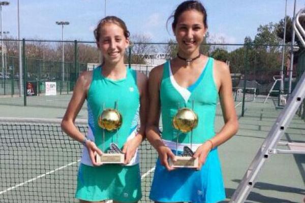 Subcampeonato de Cataluña Cadete en dobles para Guio