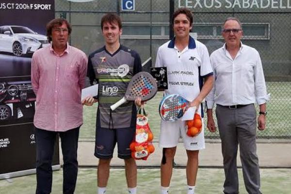 Rubén Rivera gana en el Circuit Català de Pàdel 