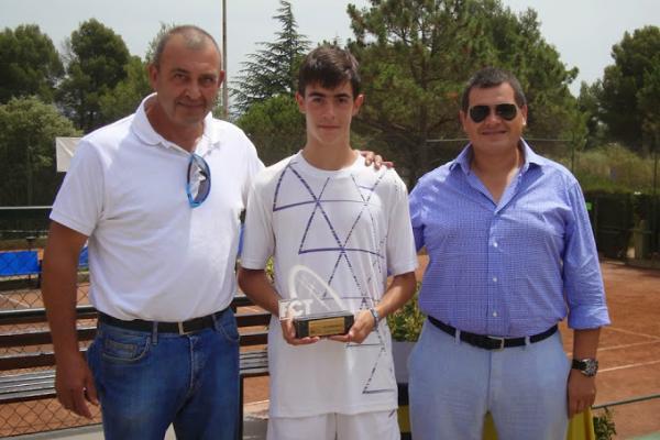 Eduard Coronado, campeón de Cataluña sub 13