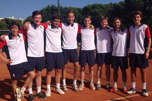 El equipo Cadete B, Campeón de Cataluña