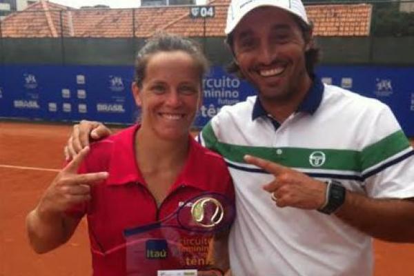 Domínguez, campeona del ITF de Curitiba