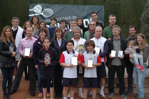Finales de la I fase del Cmpto Social de Tenis