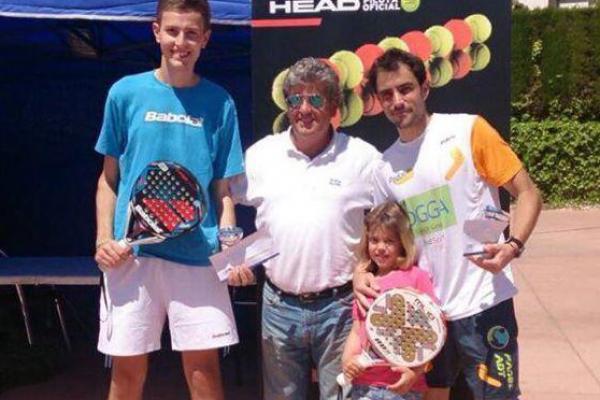 Quílez gana un torneo Plata en el Slampadel