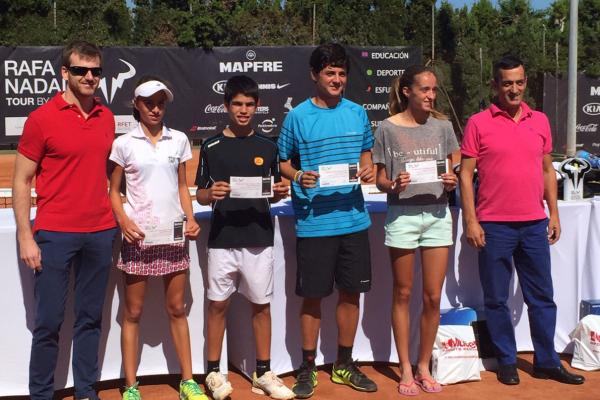 Alcaraz campeón y Berlanga finalista del Master RNT