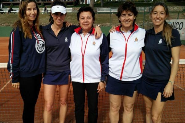 El RCTB-1899 +45 femenino gana el Cmpto de Cataluña