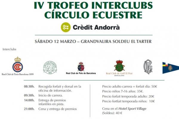 Apúntate al Interclubs de Esquí