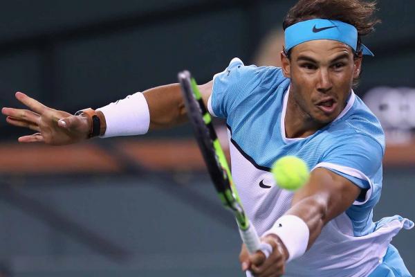 Rafa Nadal mide su fuerza ante Nishikori