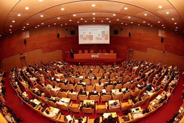 Miguel Cardenal, en la conferencia del IESE
