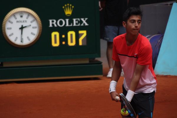 Nicolás Álvarez disputará la final del Mutua Madrid Open Sub16