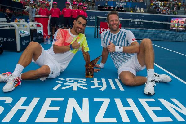 Fognini gana en dobles el ATP 250 de Shenzhen