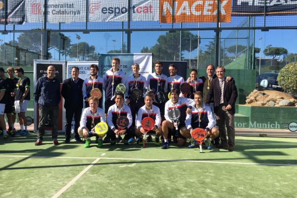Victoria en el Cto. de Cataluña de pádel por equipos (1ª Cat)