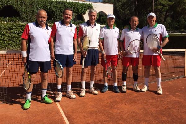 Finalistas del Campeonato de España Masculino +65 por equipos