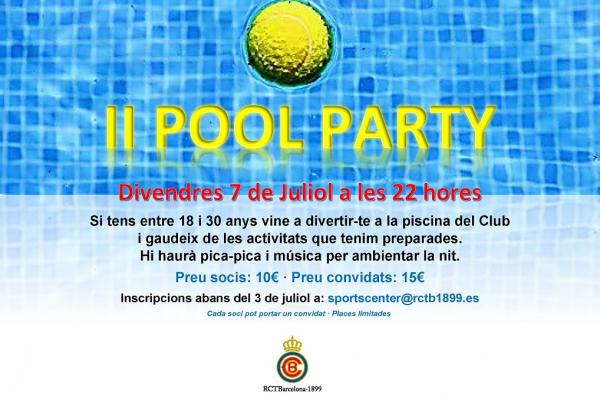  Es hora de refrescarse y divertirse con la II Pool Party