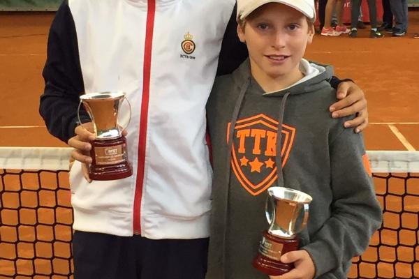 Roger Pascual, Nico Rating i Naroa Aranzábal, finalistas en el Campeonato de España de dobles masculino y femenino