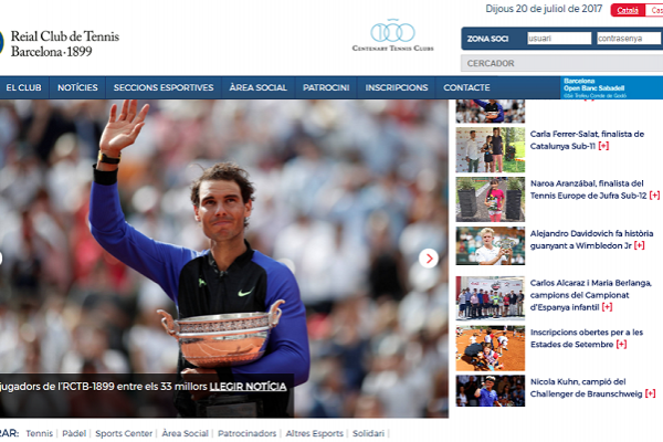Descubre la renovada web del RCTB-1899
