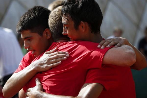 Daniel Rincón y Carlos Alcaraz, a la final del Mundial Infantil