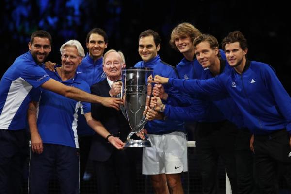 Rafa Nadal gana la Laver Cup con Europa