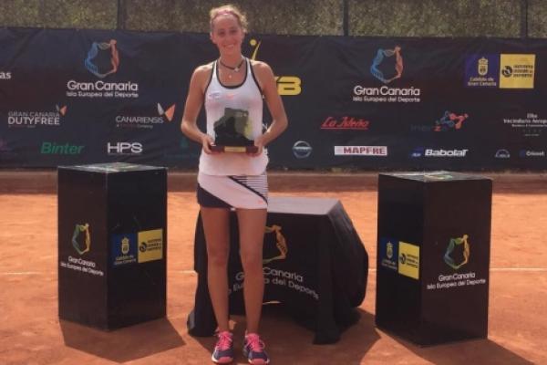 Guiomar Maristany gana su primer título profesional ITF 15.000$ en Telde 